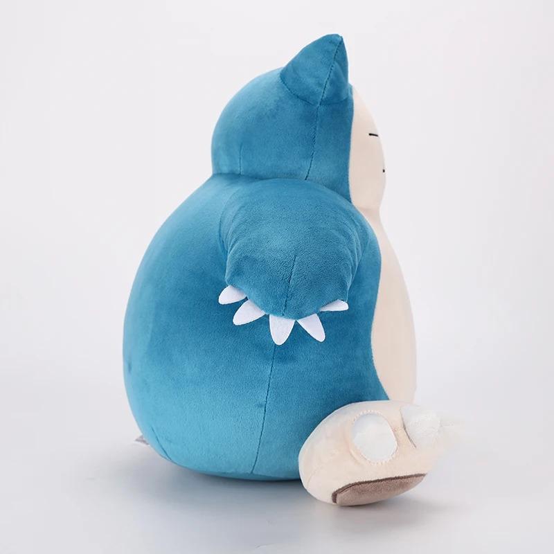Monsters Snorlax Stuffed Plush Toy Cartoon Anime Movie Pocket Monsters Kawaii Animal Doll Giving Boy Birthday Gift