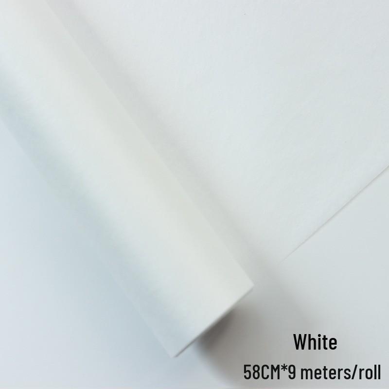 Perlmuttfarbenes Schnee-Birnen-Papier zum Einwickeln von Blumensträußen
