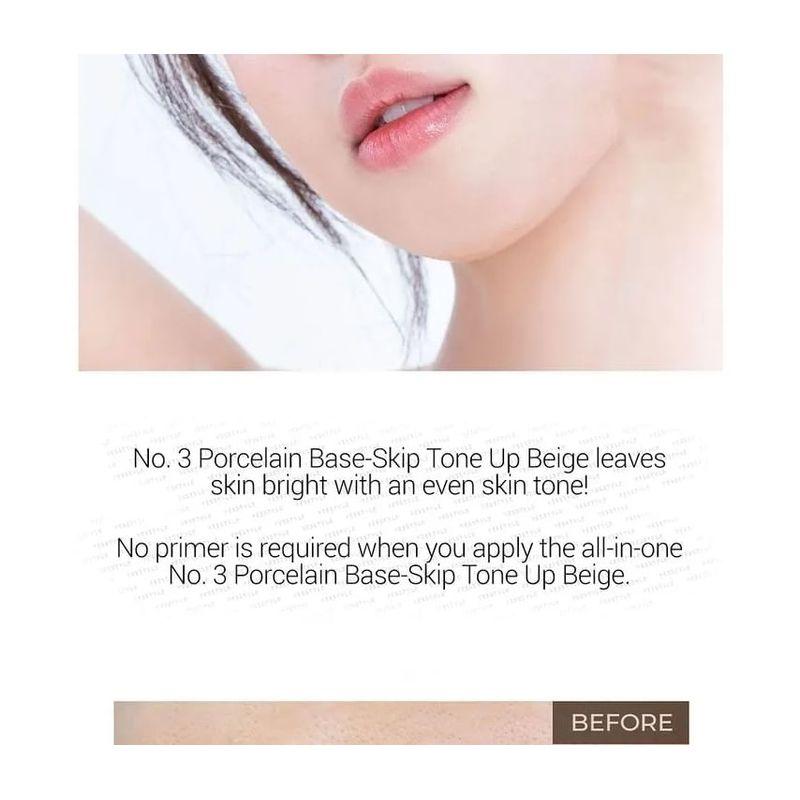 numbuzin - No. 3 Porcelain Base-Skip Tone Up Beige