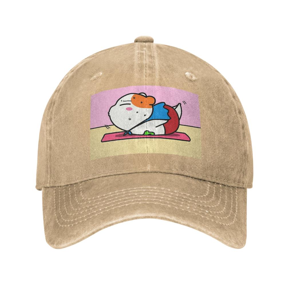 Unisex Baseball Hats Cute Cartoon Ebichu Denim Outdoor Baseball Caps Hip Hop Cap Casquette