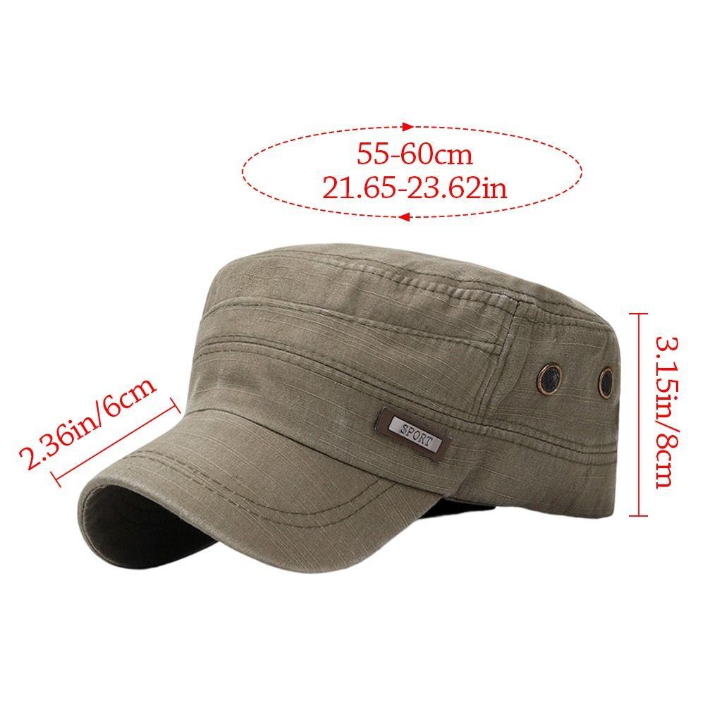 Fashion Anti-UV Fishing Hat Cotton Retro Sun Hat Outdoor Sunscreen Casual Peaked cap Spring Summer Fishing Hat