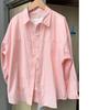 Plus Size Women's Cotton Shirts Women's Slimming All-match Stacking Bottoming Inner Shirt Long-sleeved Top