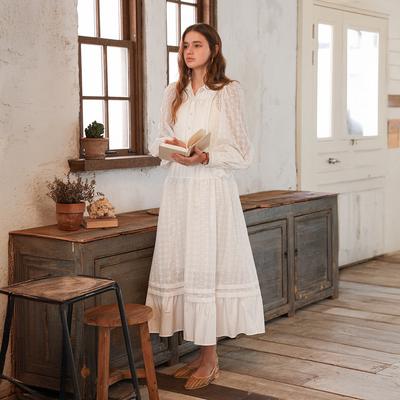 Peulaudeumali Pm_Heirloom Lace Dress_White