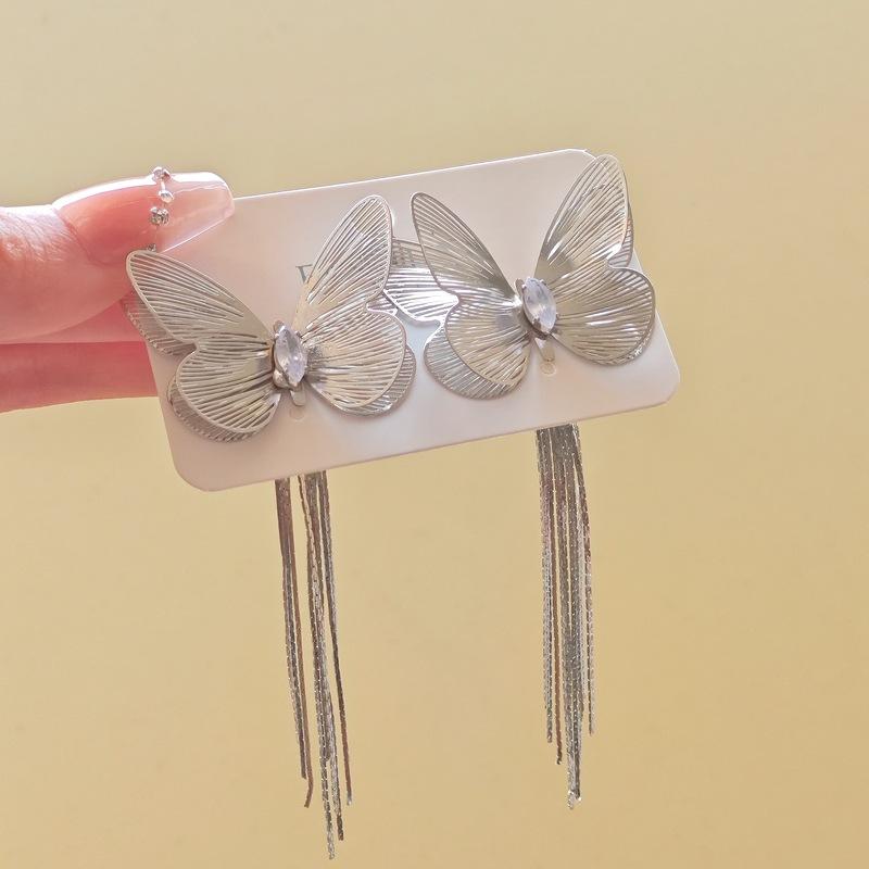 

Серьги-бабочки Модные, Холодные, Подвески-капли, Темпераментные, Легкая роскошь, Высококлассные серьги