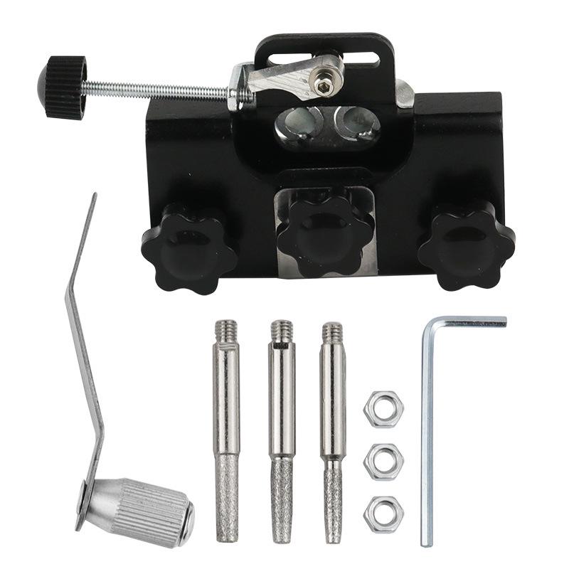 Portable Hand-Crank Chainsaw Blade Sharpener Tool