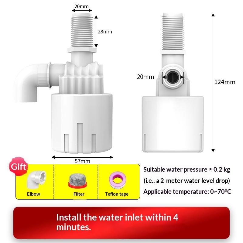 Automatic Water Level Control Valve Float Tower Tank Floating Ball Prefilter For Tank Automatic