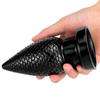 Black Pine Cone Butt Plug Masturbation Stick Backyard Butt Plug Sex Toys Backyard Big Butt Plug