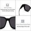 VANANA Over-the-Eye Sunglasses with Polarized Lenses, UV400 Protection, for Men and Women, Lightweight Full-Coverage Frame, for Driving, Fishing, and