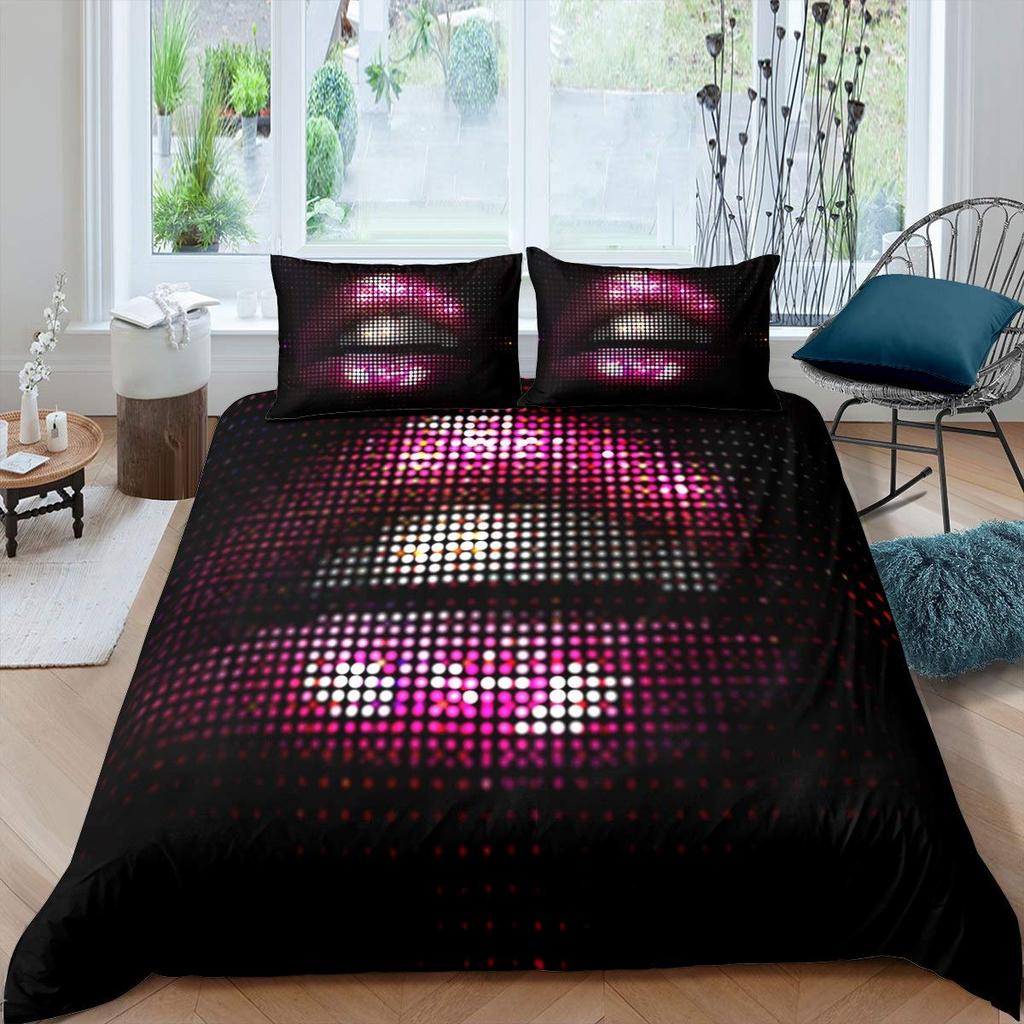 Comfortable Stylish Pattern Duvet Cover Set With Duvet Cover And Pillowcases King Queen Twin Sizes For All Ages