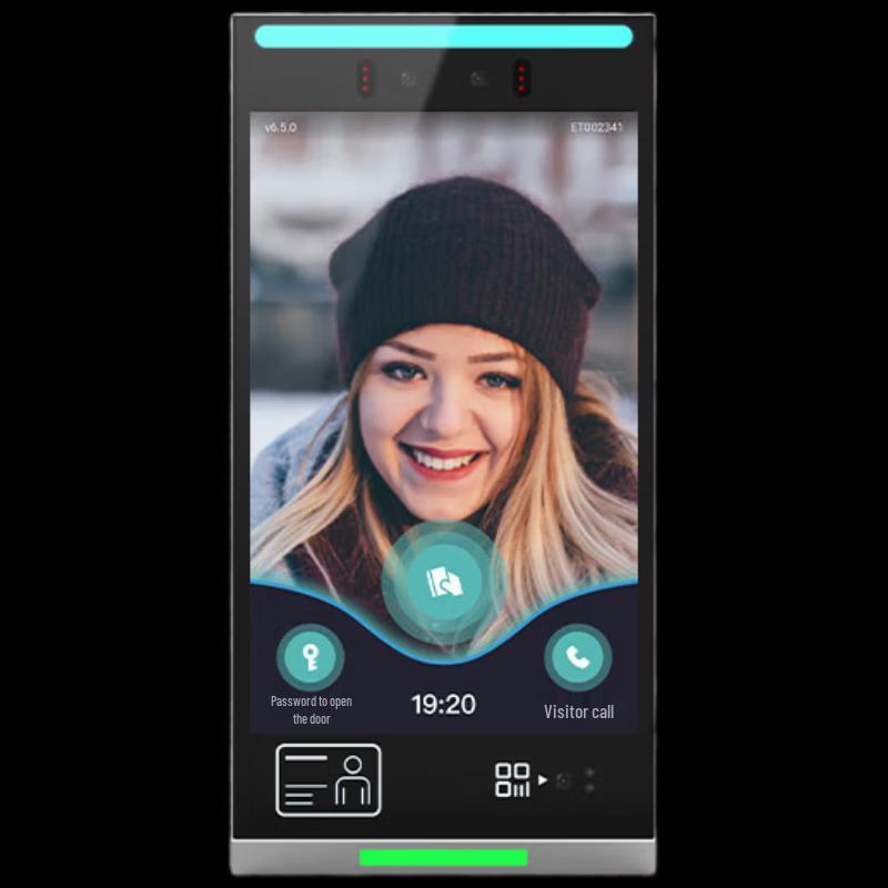 Maotong Yunjian 10-inch Smart Face Recognition Access Control & Attendance Terminal CN plug (adapter included)
