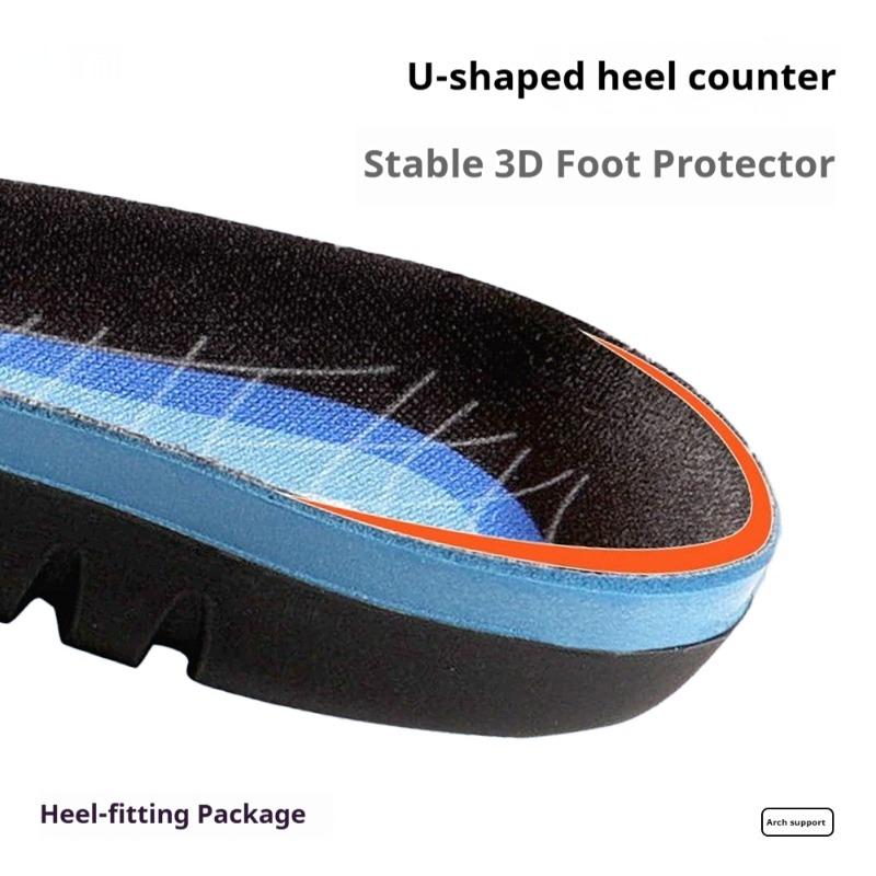New Orthopedic Insoles Men Women Sports Shock Arch Support Shoe Insole Absorption Shoe Sole Comfort Pads Shoe Accessories