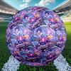 Custom Name Personalized Kpop Demon Hunter Print Size 5 Soccer Ball Training & Match Football, for Team, Kicking, Gift for Football Enthusiasts