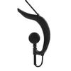 3.5mm Earhook Earpiece with PTT Button MIC Speaker Single Earphone for Wakie Talkie
