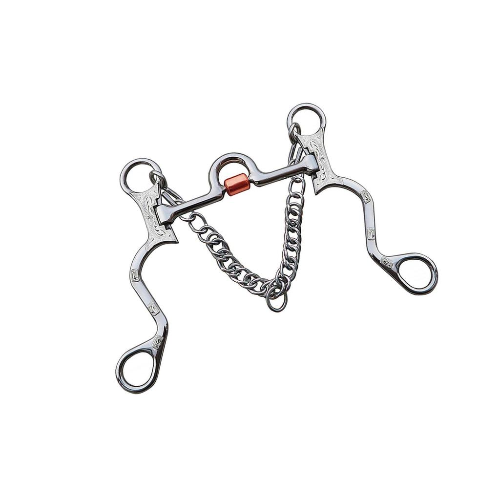 Stainless Steel Horse Bit Copper Mouth for Horse Training Mouth Length