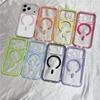 Custodia Morbida in Silicone Trasparente con Paraurti per iPhone 17 Air 16 16E 15 14 Plus 13 12 11 Pro Max Per Magsafe Cover Antiurto