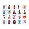 Neu 20 Stück/Set Cartoon Kpop Dämonenjäger Rumi Kang Partygeschenk Cartoon Tattoo Aufkleber Wassertransfer Einweg Klebstoff