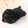 Animale di Peluche Fidget per Cani Aiuto per Dormire Battito Cardiaco del Cane Sollievo dall'Ansia Addestramento Comportamentale Cucciolo Morbido Sdraiato Bambola Regalo di Compleanno Giocattolo per Cani