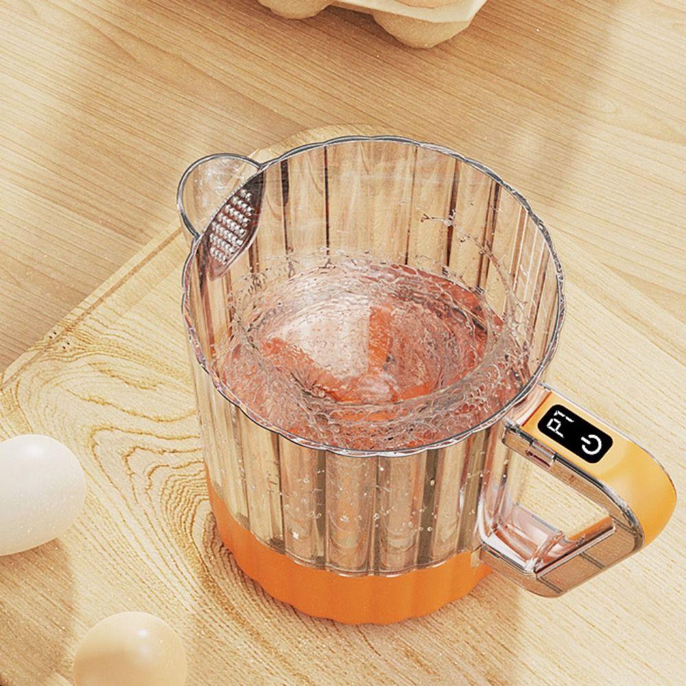 Filter Design Egg Whisking Machine Large Capacity Egg Beater Cup Egg Blender Egg Stirrer  Breakfast