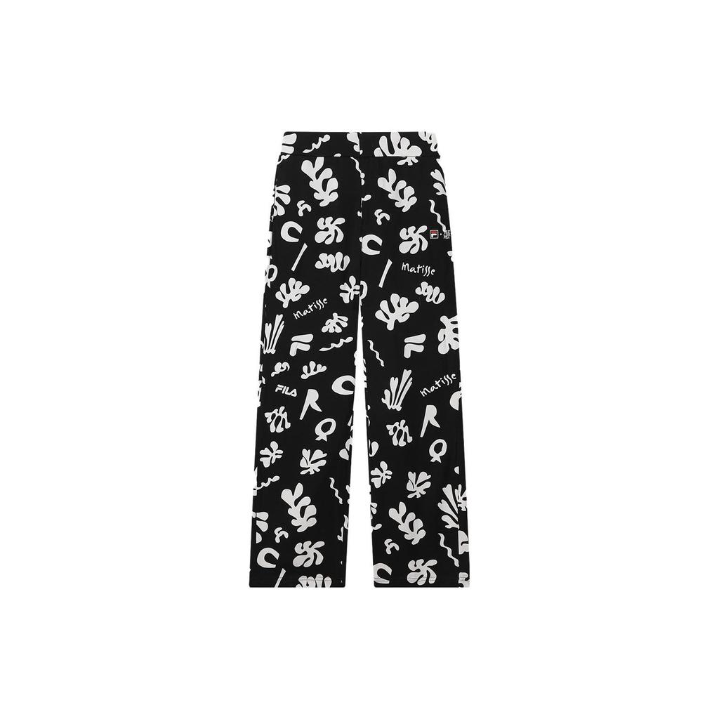 FILA X The Met Collaboration Printed Woven Casual Pants Women bottoms F11W338801F-ZA