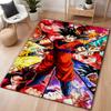Goku'S Many Forms Printed Rug Nonslip Durable Carpet For Study Reading Area Home Party Decor Birthday Gift