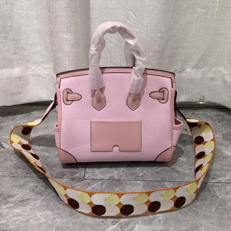 Nuova borsa da donna in vera pelle con inserto in tela alla moda, tracolla lavorata a maglia, borsa da donna a tracolla diagonale a mano