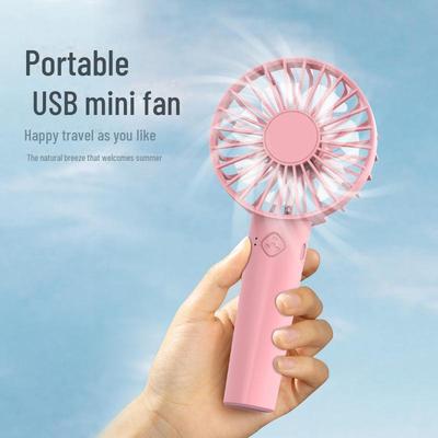 USB Multi-Speed Mini Handheld Desktop Fan with Bracket