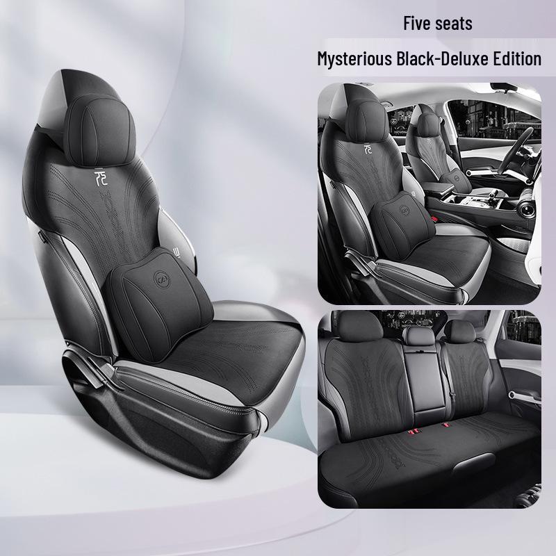 ZFL Sports Leather All-Season Seat Cushion for BYD Yuan PLUS