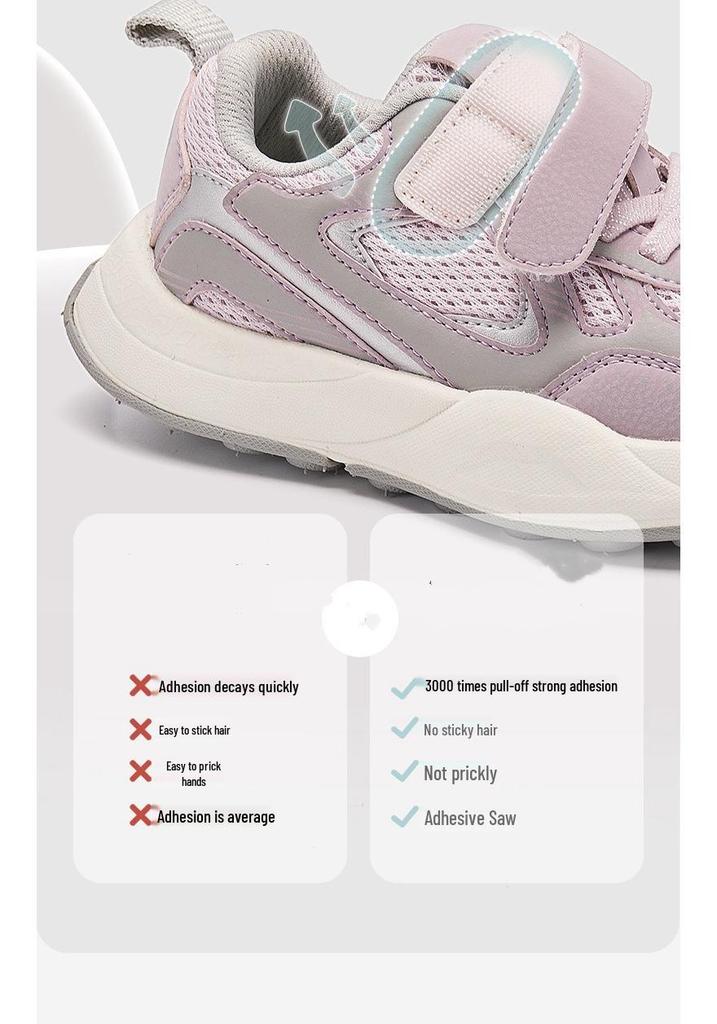 Girls' Lightweight Soft Sole Sports Shoes – Spring/Autumn 2026 Casual Running Shoes for Kids