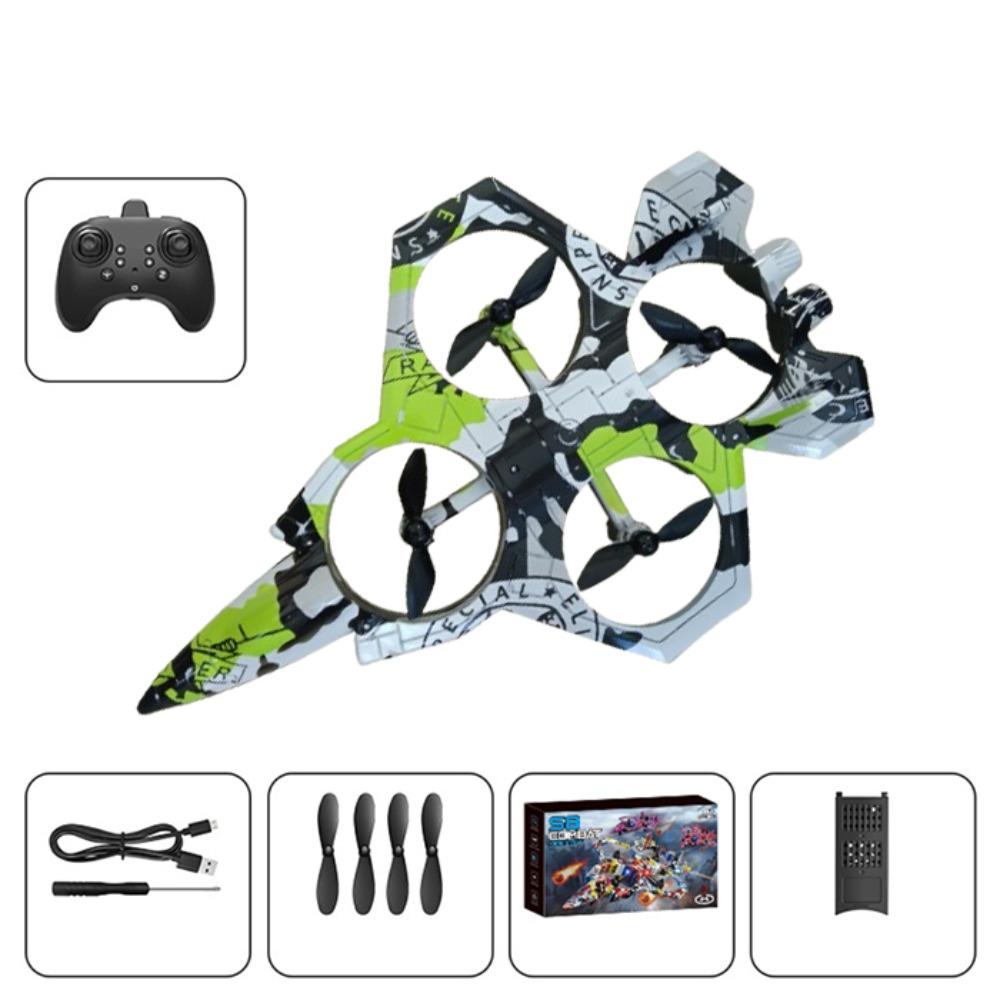 EPP Foam Four Motor Helicopter Toy Rechargeable RC Hobby Jet Plane  Parent-child Interaction