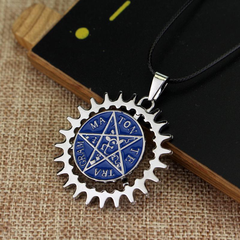 Black Butler Ciel Sebastian Contract Necklace Pendant