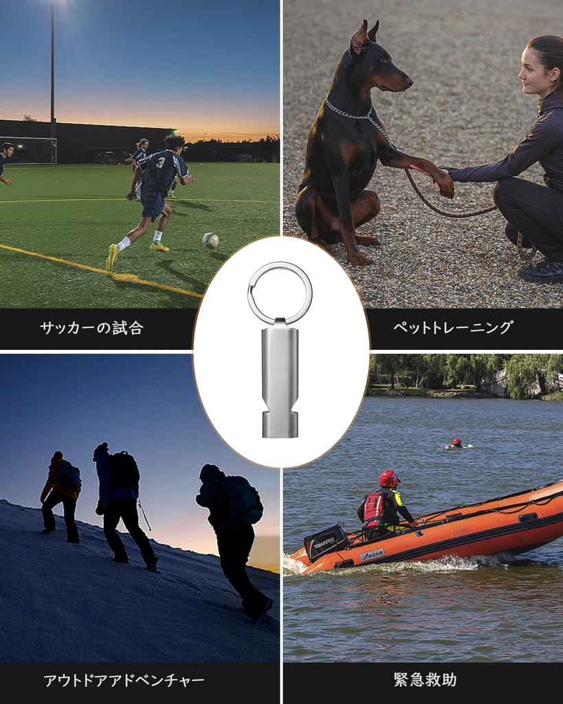 Emergency Crime Disaster Relief Rescue Coaching Metal Whistle with Keyring Steel Silver 1 Whistle, Whistle, Prevention, Whistle, Whistle, Outdoor,