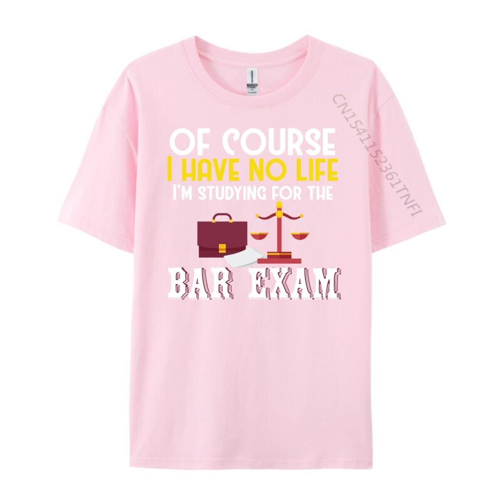 Law School Bar Exam Lawyer Student Luxury Clothing Female Fashionable and Trendy Tshirts Men Original Tees