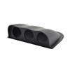 New 52mm(2 Inch) Black And Carbon Color Fiber Auto Car Racing Dash Triple Gauge Pod Board Mount 3 Holders Water Temp Meter Pods