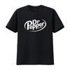 Dr Pepper Męska Koszulka z Klasycznym Logo Nowa L 2XL Założona 1885 Styl Vintage vintage Płukana Unisex Oddychająca streetwear homme