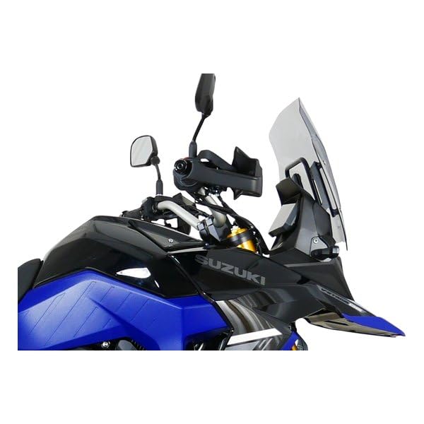 MRA Windscreen for 800DE MT467S V-Strom Touring, Smoke,