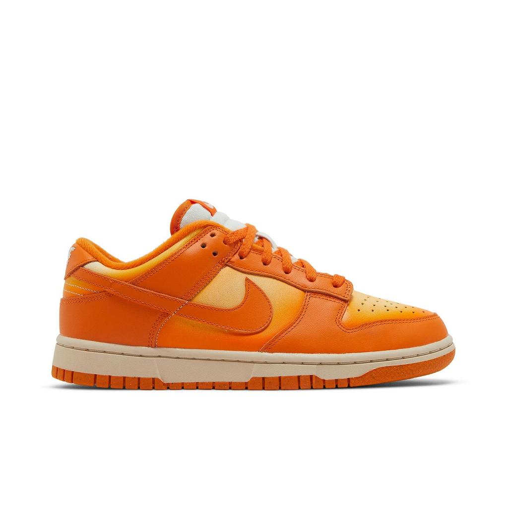 Nike Womens Dunk Low 'Magma Orange' (women's Sizes) Magma Orange / Magma Orange / Pearl White Skate Shoes DX2953 800