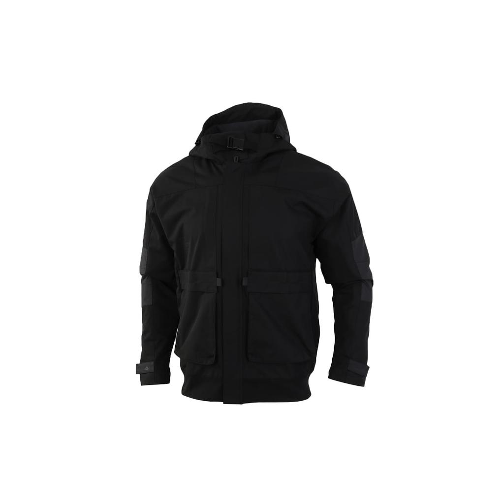 Adidas Th Jkt Func Workwear Fleece Lined Casual Sports Hooded Jacket Winter Men's Black GM4397