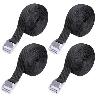 Aicosineg 8m Cargo 8m for and Attaching and Fastening Straps for Bicycles and and Earthquake 25mm 8m Set of 4 Tie-Down Straps, Long, Multi-Purpose,