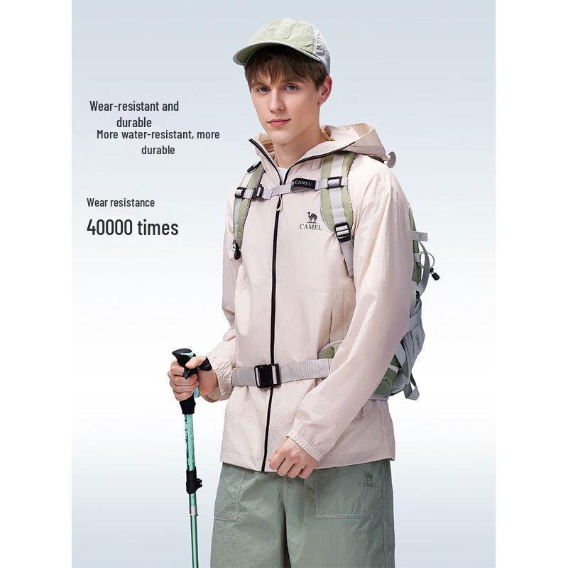 Atmungsaktive Sportjacke mit Kühleffekt und Sonnenschutz für Paare