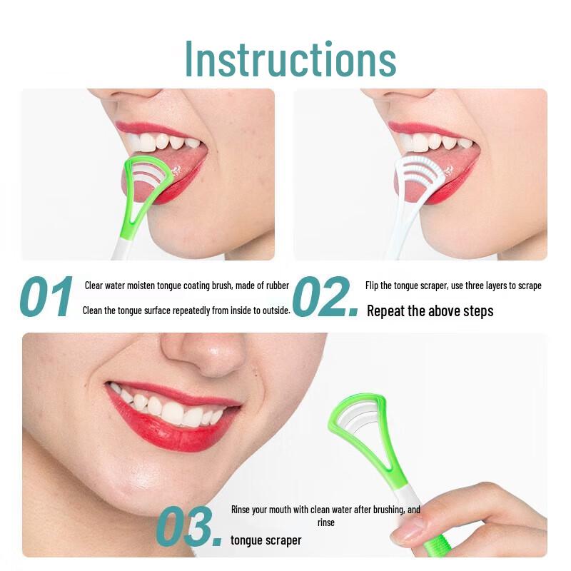 FAWNMUM Tongue Scraper and Cleaner