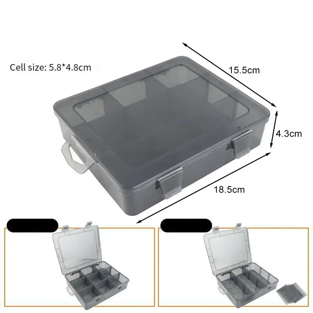 Plastikowe pudełko do przechowywania śrub i wkrętów z wieloma przegródkami Skrzynka na narzędzia z częściami Skrzynka na narzędzia sprzętowe Skrzynka na narzędzia do naprawy Componentów elektronicznych Siatka na wiertła