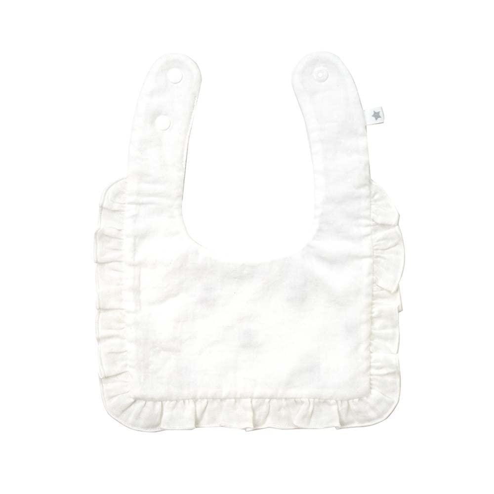 Ficelle Baby One Size [Dimowa] Bib, Off-White,