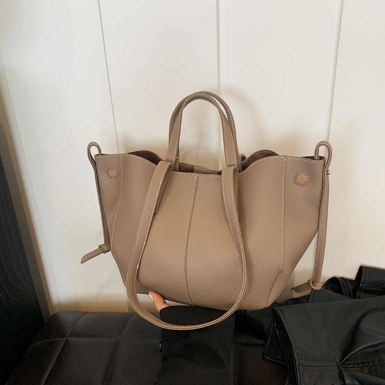 

Маленькая сумка для поездок на работу большой вместимости для женщин, новая осенняя сумка в стиле ретро, универсальная сумка-тоут