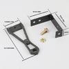 Stable Fuel Pump Holder Easy Installation Metal Fuel Pump Bracket Parking Heater Support for Parking Heater Stability