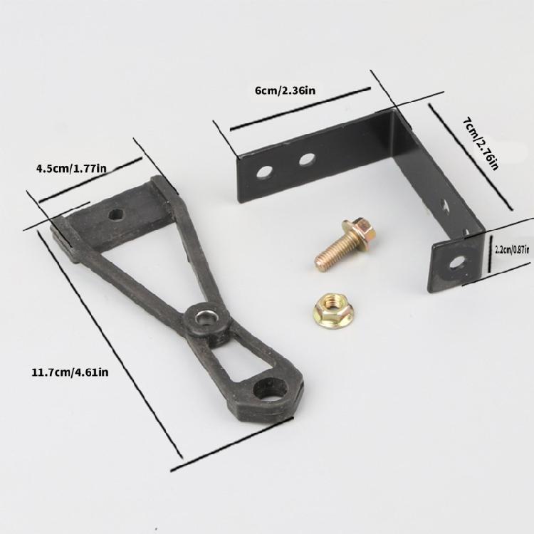Stable Fuel Pump Holder Easy Installation Metal Fuel Pump Bracket Parking Heater Support for Parking Heater Stability