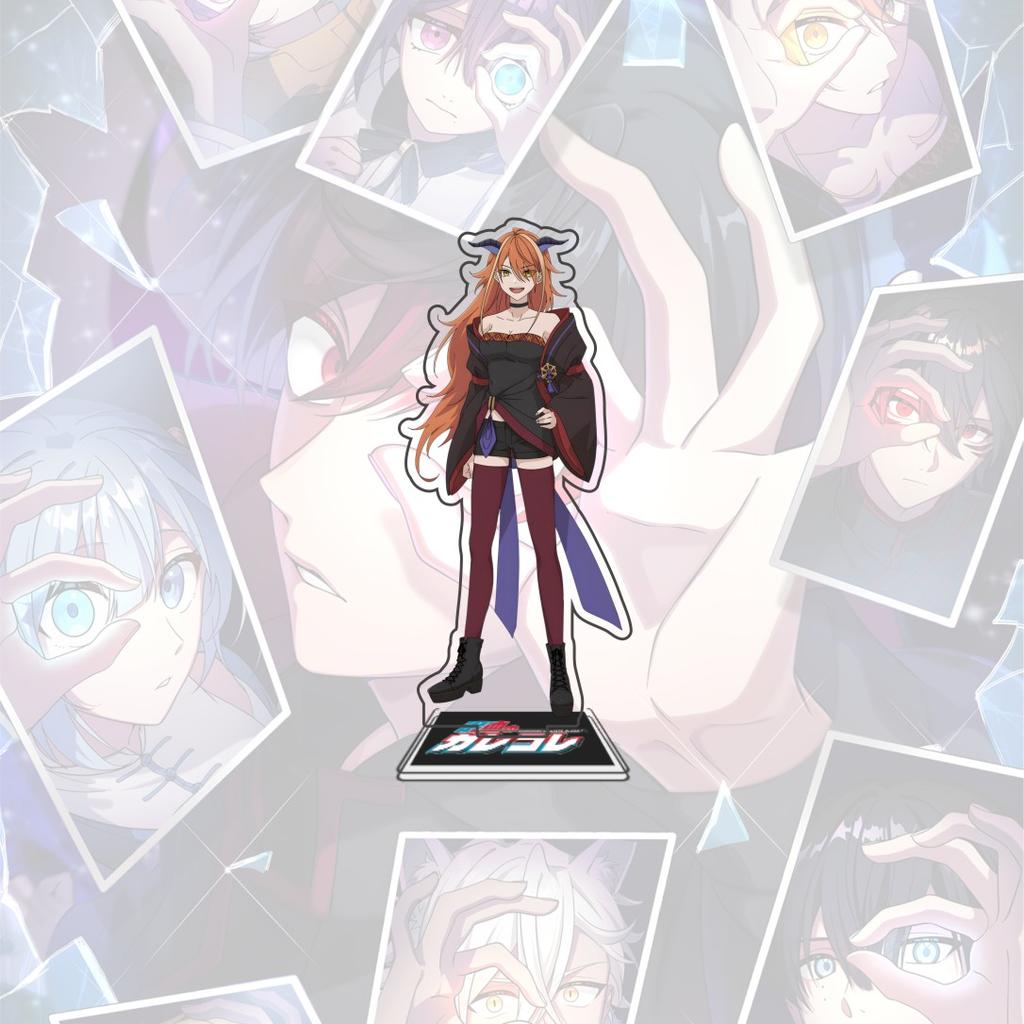 Anime KAREKORE OF MIXEDBLOOD 15cm Acrylic Standing Figure Model Desktop Bookshelf Decoration Fan Collection Gift