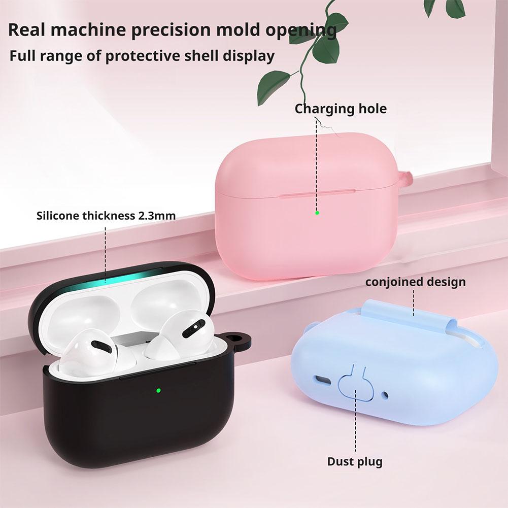 Case For Airpods Pro 3 Silicone Protective Case Bluetooth Wireless Earphone Cover For Air Pods Pro3/ Apple Air Pods Pro 3 Case