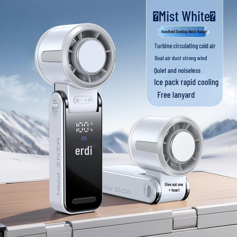

S13 Portable Handheld Mini Fan with Ice Cooling & Long Battery Life 170*59*54mm