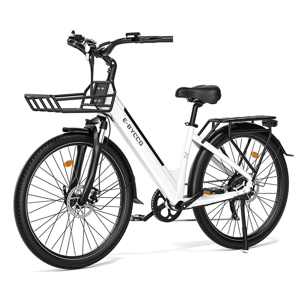 Electric Bicycle Ebycco V1 500W Motor Urban Commuter Electric Bike 36V 15.6Ah 28" Tire Top Speed 25km/h Dual Disc Brakes Max Load 150Kg