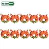 1-20PCS Cute Fox Bunny Ear Plush Elastic Hair Ties Women Girls Ponytail Hair Bands Hair Accessories Girls Gift Easter Gift